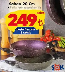 KUMSAL SAHAN 20 CM fiyat ve kampanya bilgisi